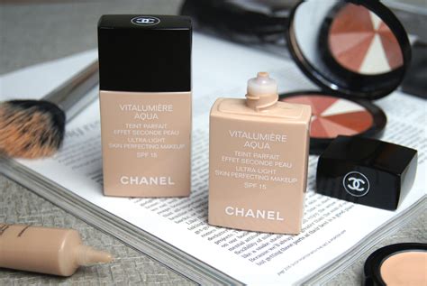 chanel aqua foundation|chanel vitalumiere aqua foundation review.